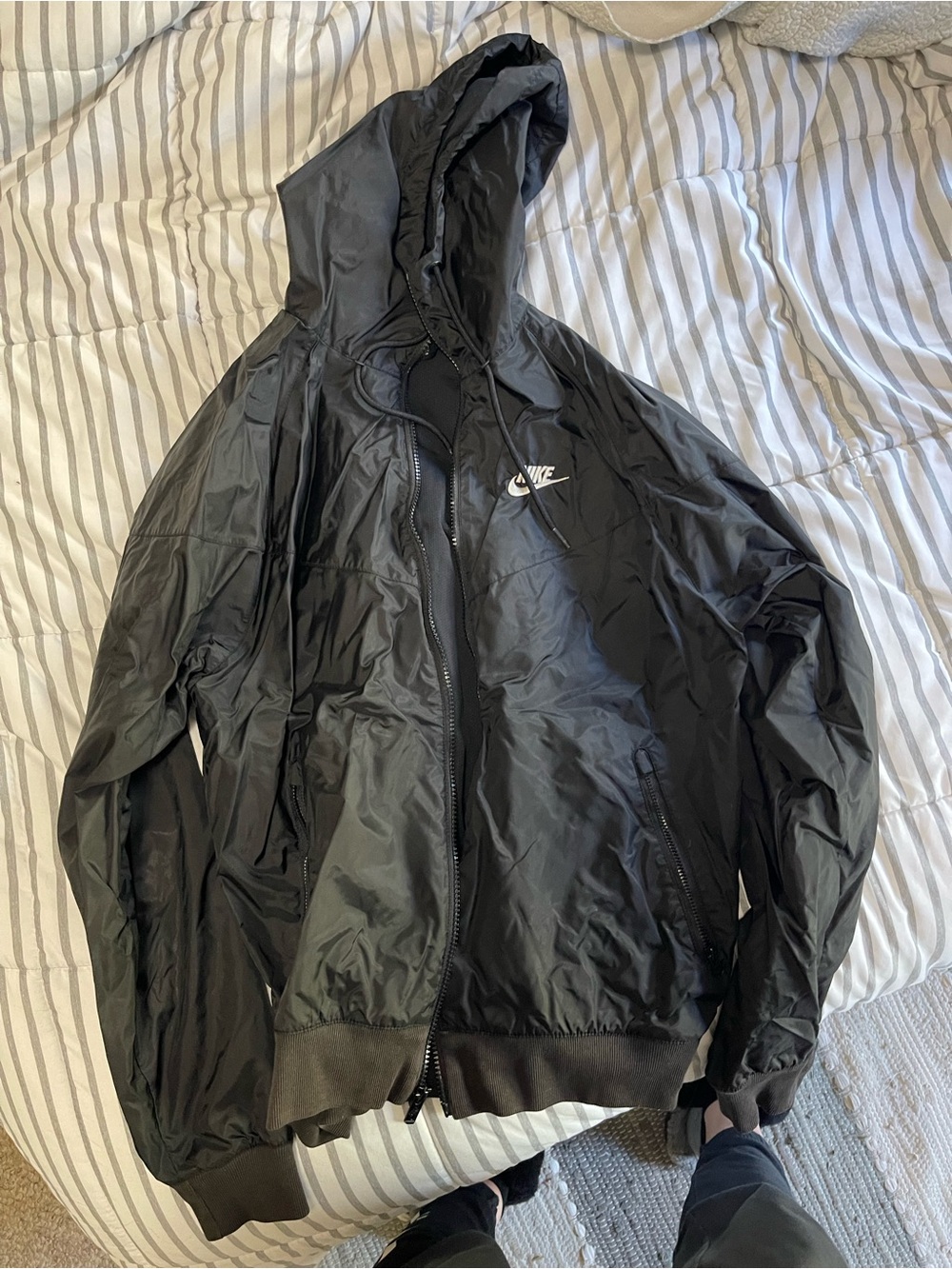 Nike Black Mens XS Windbreaker
